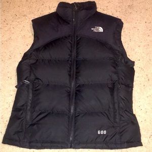 Girls North Face 600 puffer vest